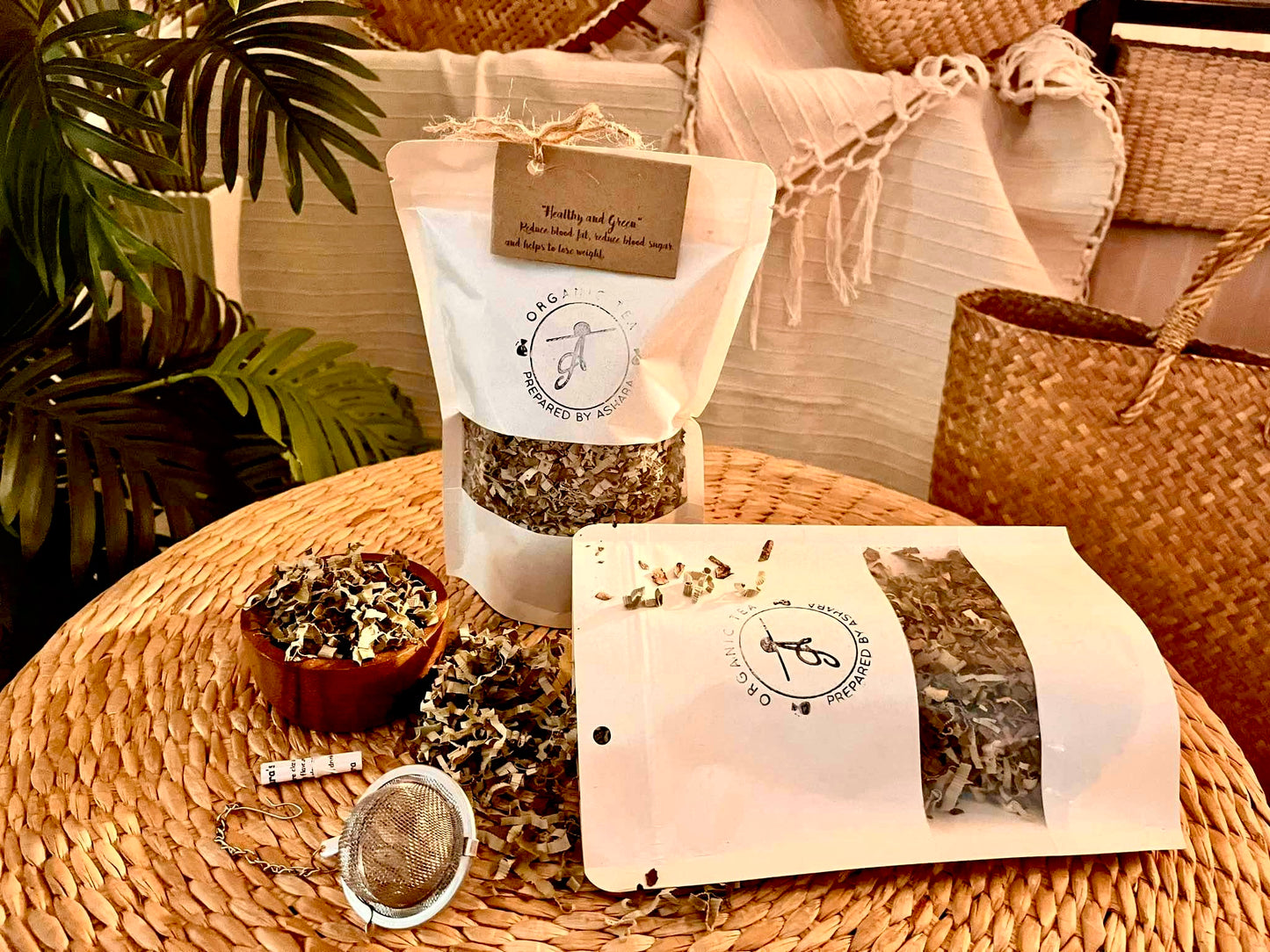 Ashara's Handcrafted Organic Tea Collection